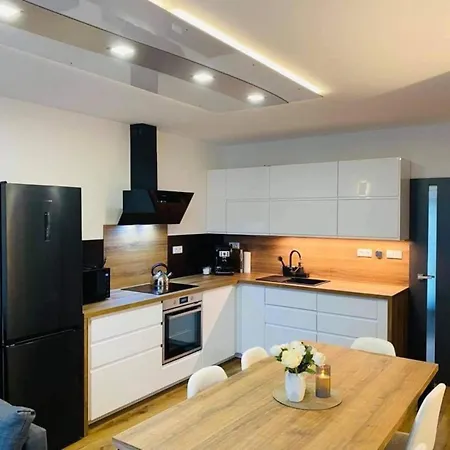 Apartment In With Barbecue